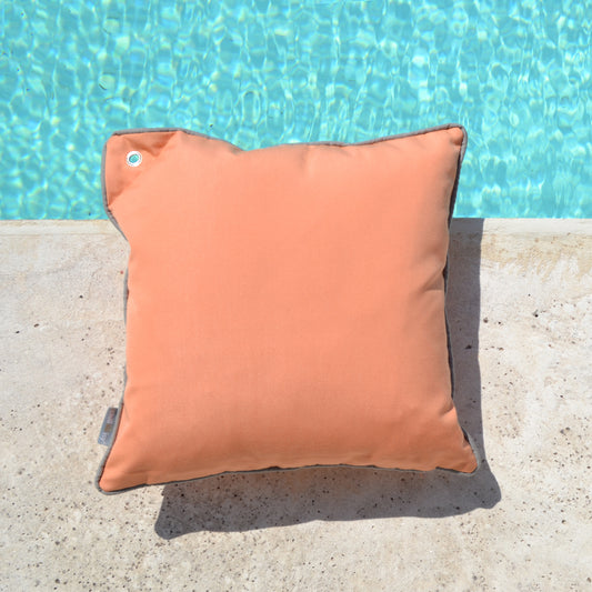 Yachtkissen Bootskissen, Farbe: Aprikot, Verwendung: Indoor, Outdoor, Yacht; Marke: chillisy; Hergestellt in Deutschland. Yacht cushion boat cushion, color: apricot, use: indoor, outdoor, yacht; Brand: chillisy; Made in Germany. Worldwide shipping.