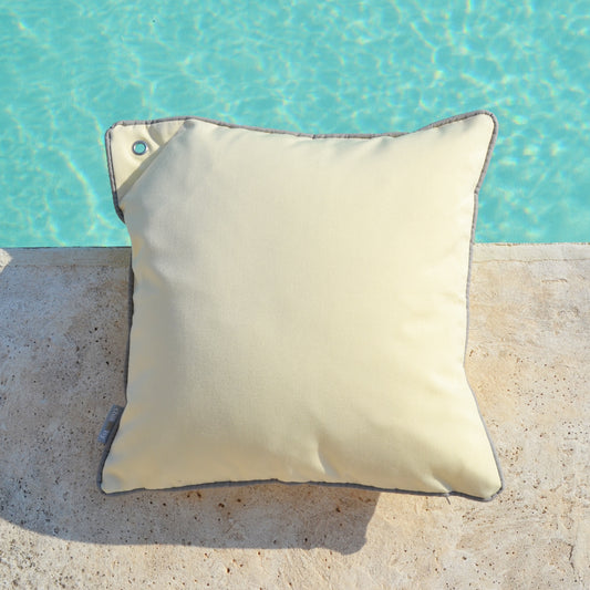 Boat cushion canvas with eyelet