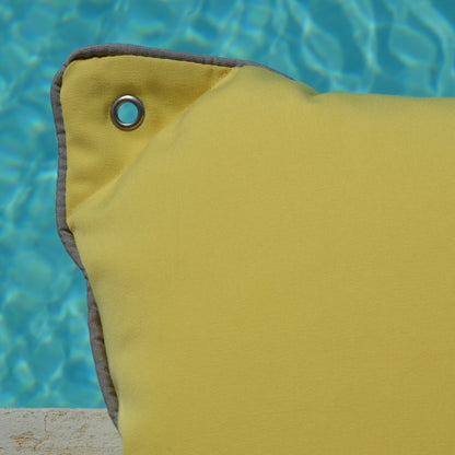 Yachtkissen Bootskissen, Farbe: Limone Gelb, Verwendung: Indoor, Outdoor, Yacht; Marke: chillisy; Hergestellt in Deutschland. Yacht cushion boat cushion, color: lime yellow, use: indoor, outdoor, yacht; Brand: chilly; Made in Germany. Worldwide shipping.
